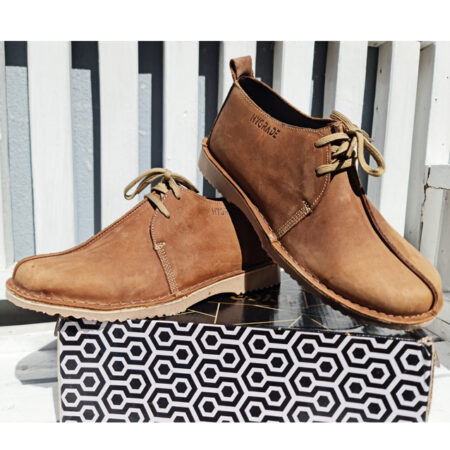 Men's Genuine Leather Smooth Vellies