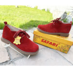 Ladies Safari Red Vellie