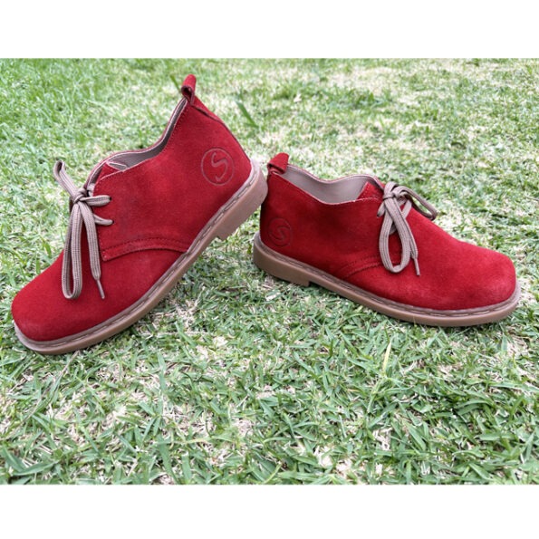Ladies safari vellies factory shop Red 2
