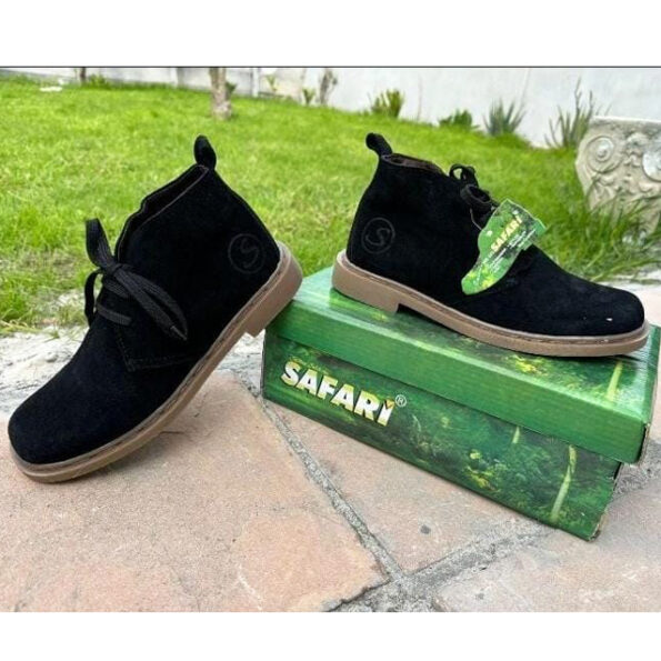 Mens Safari Vellies Black