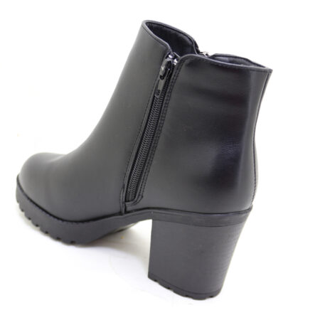 Women Block Heel Ankle Boots